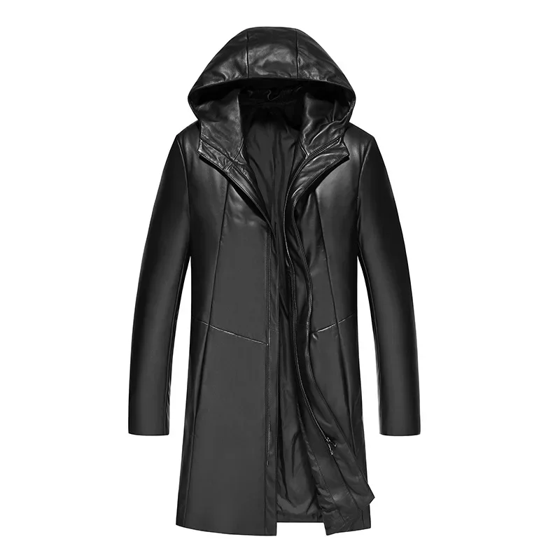 Men Formal Wear Coat - Men's Winter Coat Sheepskin Leather Jacket