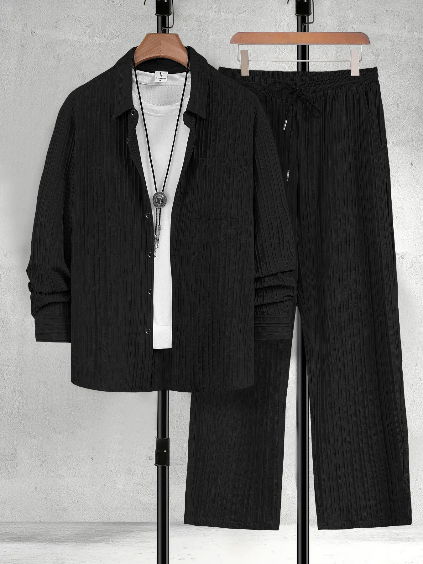 Mens Formal - Men's Spring Autumn Solid Color Vertical