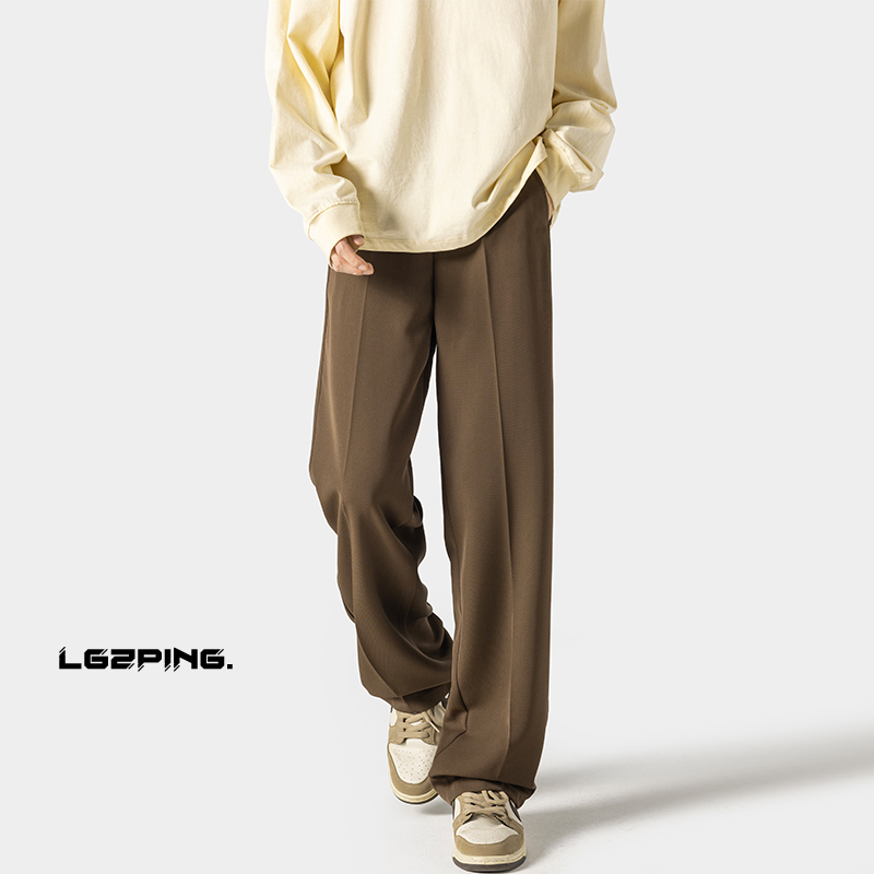 Men'S Used Formal Wear - Brown Black Suit Pants Men Fashion
