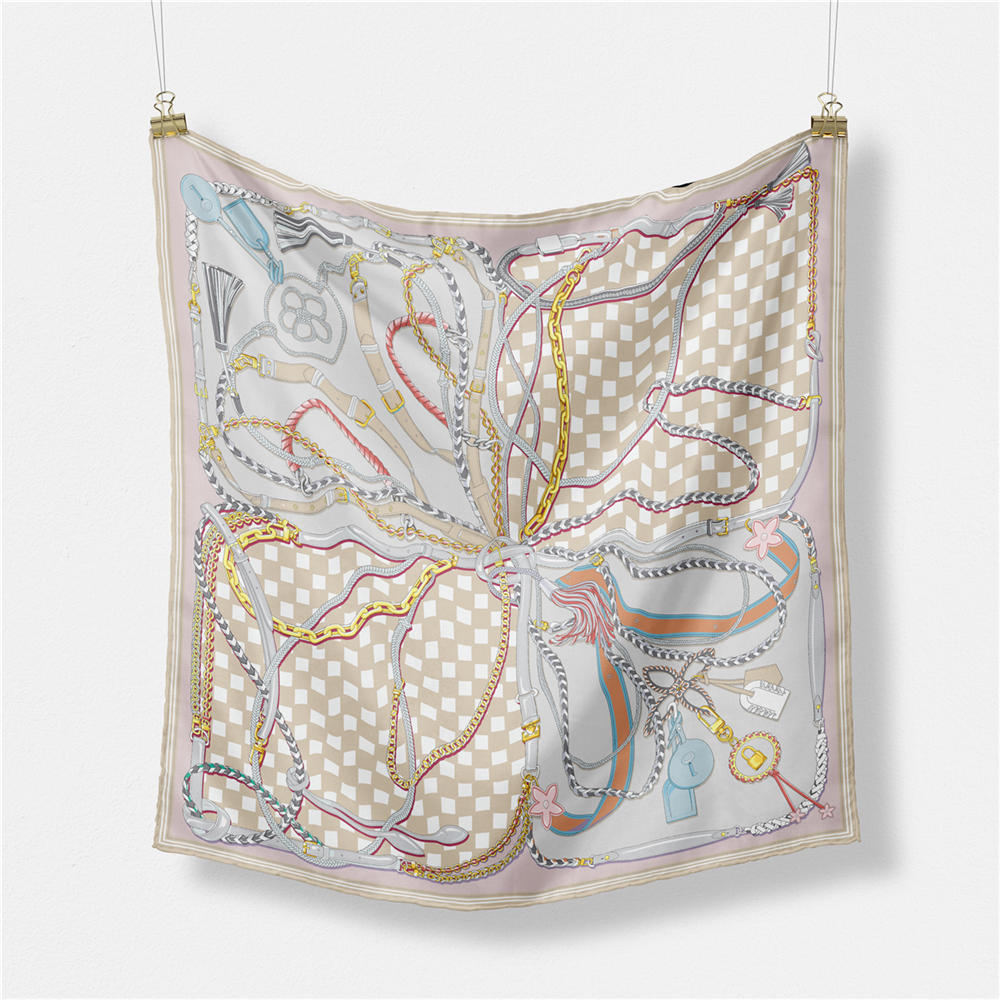 Silk Tie Woven - Twill Silk Scarf Woman Digital Printing