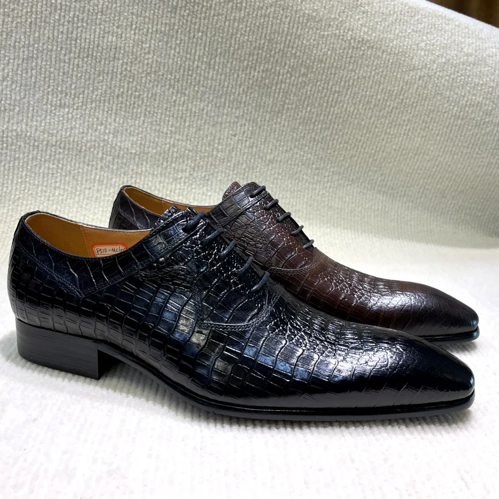 Italian Luxury Men's Pointed T - Men Formal Wear Wedding recension och pris