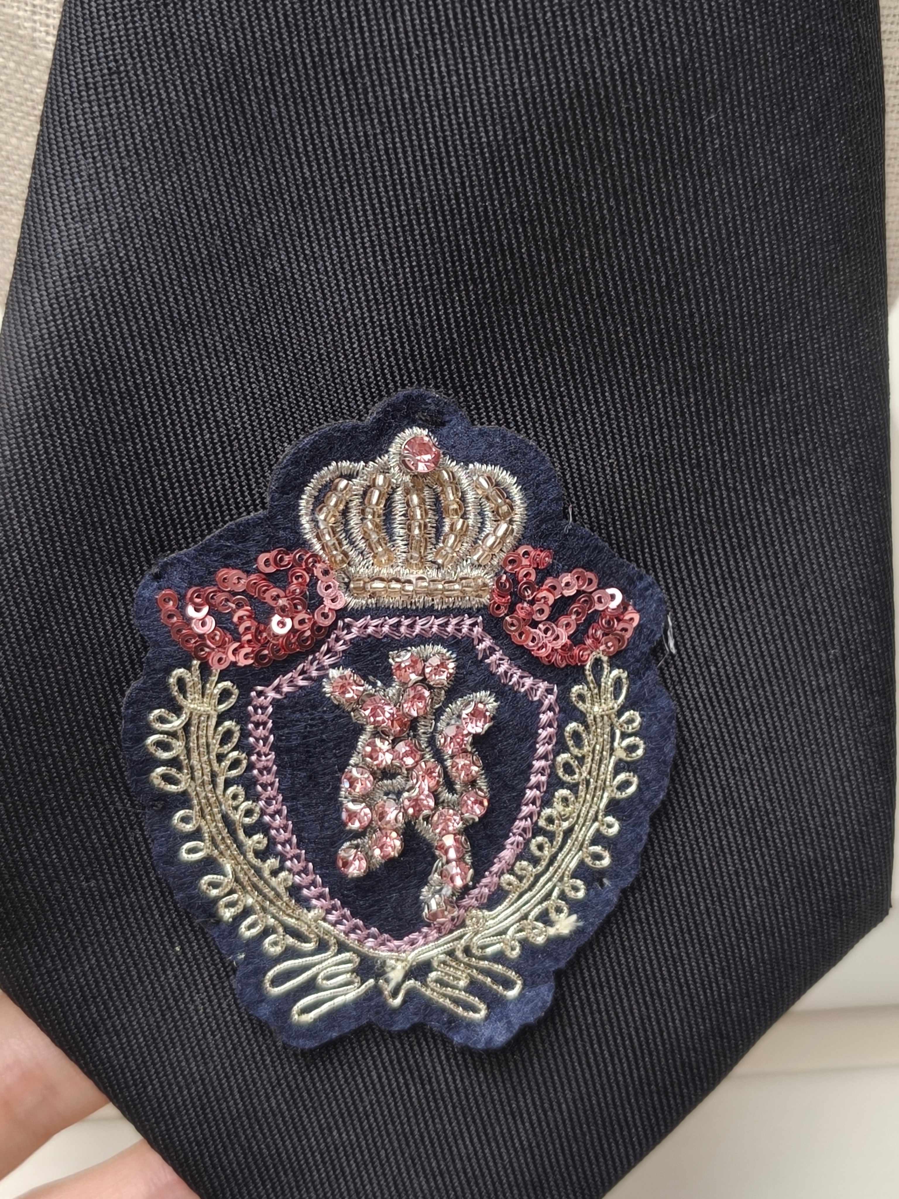 High-End Crown Badge Black Tie - High End Men'S Formal Wear recension och pris