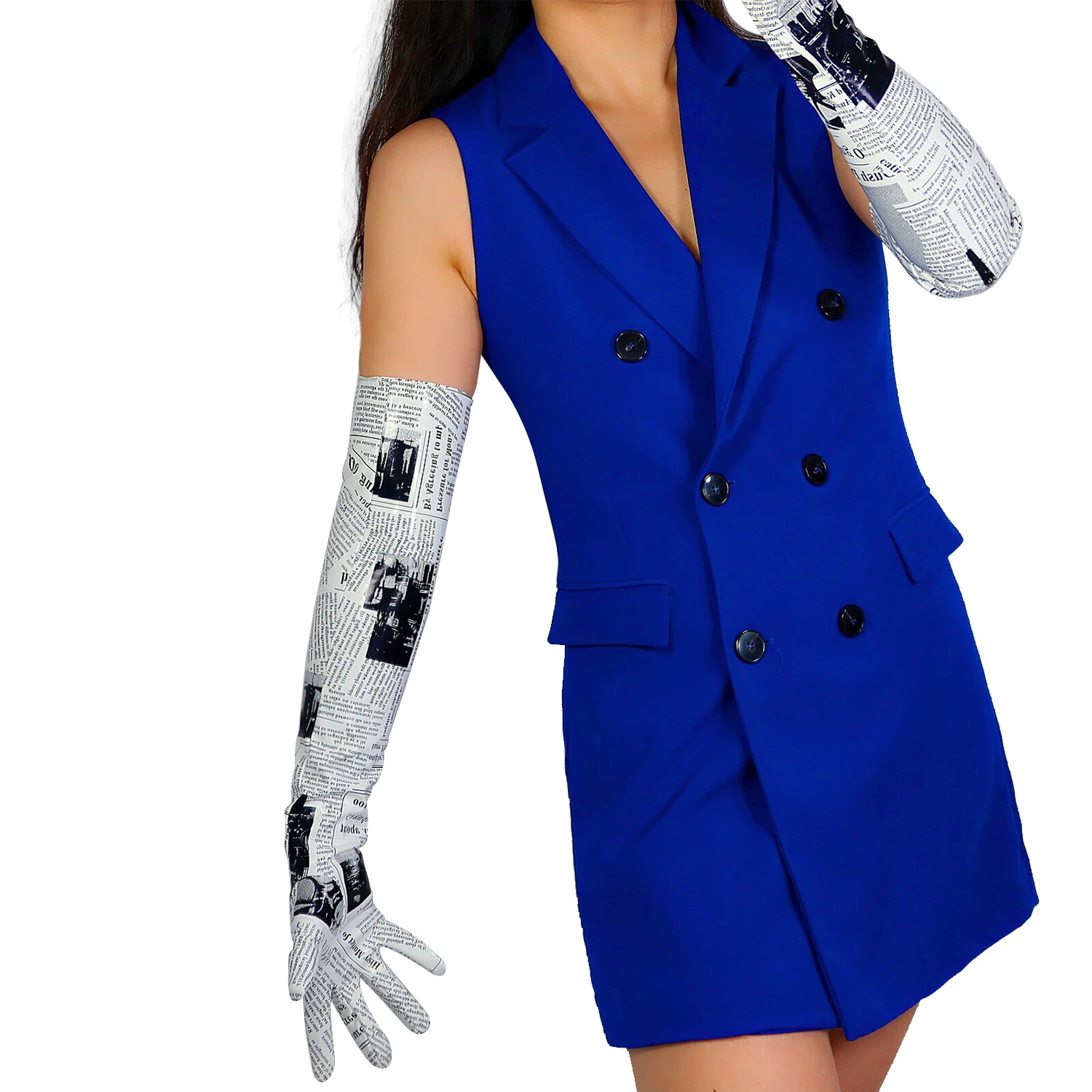 DooWay Women's NEWSPRINT Opera - Formal Glove Leather recension och pris