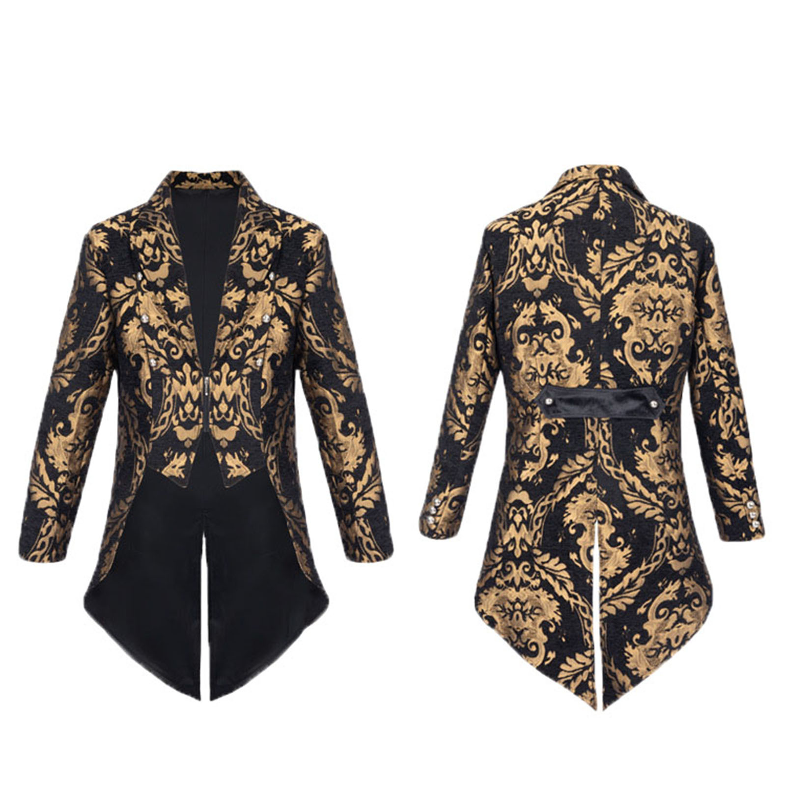 Medieval Mens Tailcoat Steampu - Victorian Men'S Formal Wear recension och pris