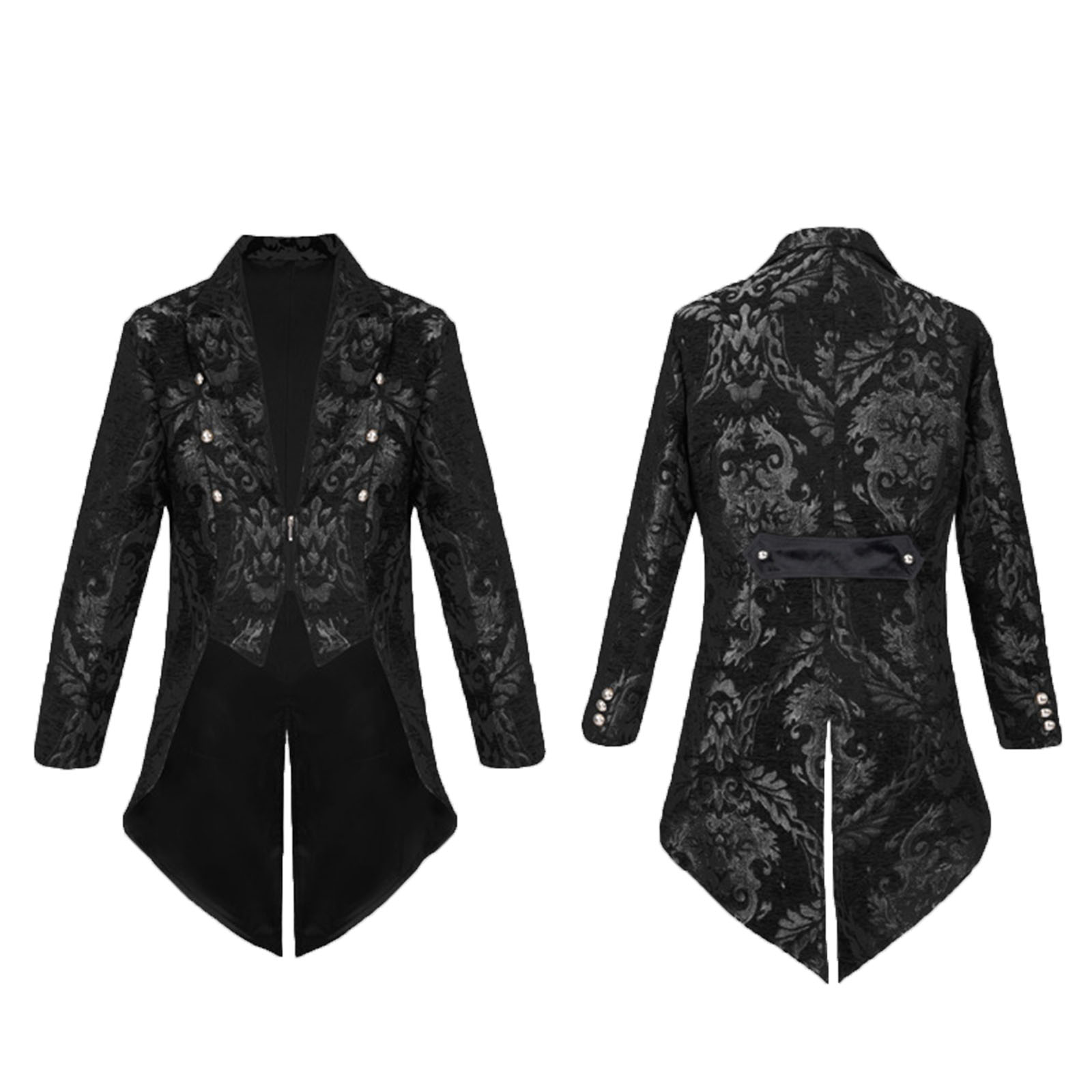 Medieval Mens Tailcoat Steampu - Victorian Men'S Formal Wear recension och pris