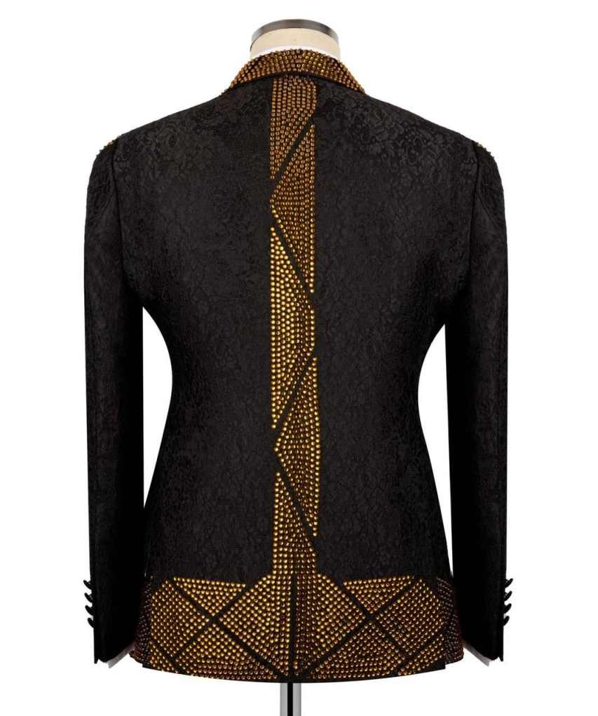 Gold Beads Men Suit Attire For - Men'S Formal Wear Attire recension och pris