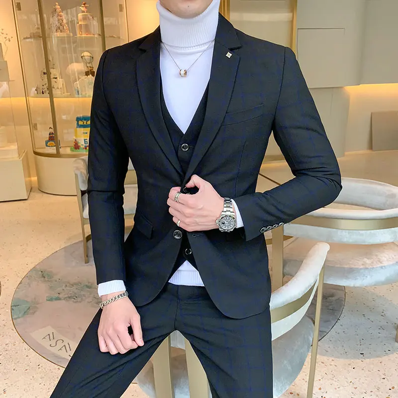 Blazer and Vest and Pants / Bo - Men Formal Wear Wedding recension och pris