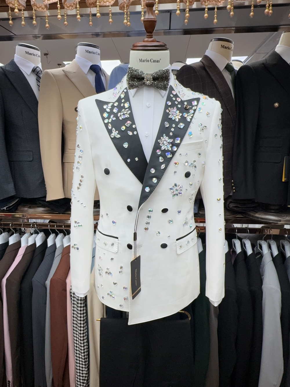 2025 Sparkly In Stock Crystals - Elegant Formal Men'S Wear recension och pris