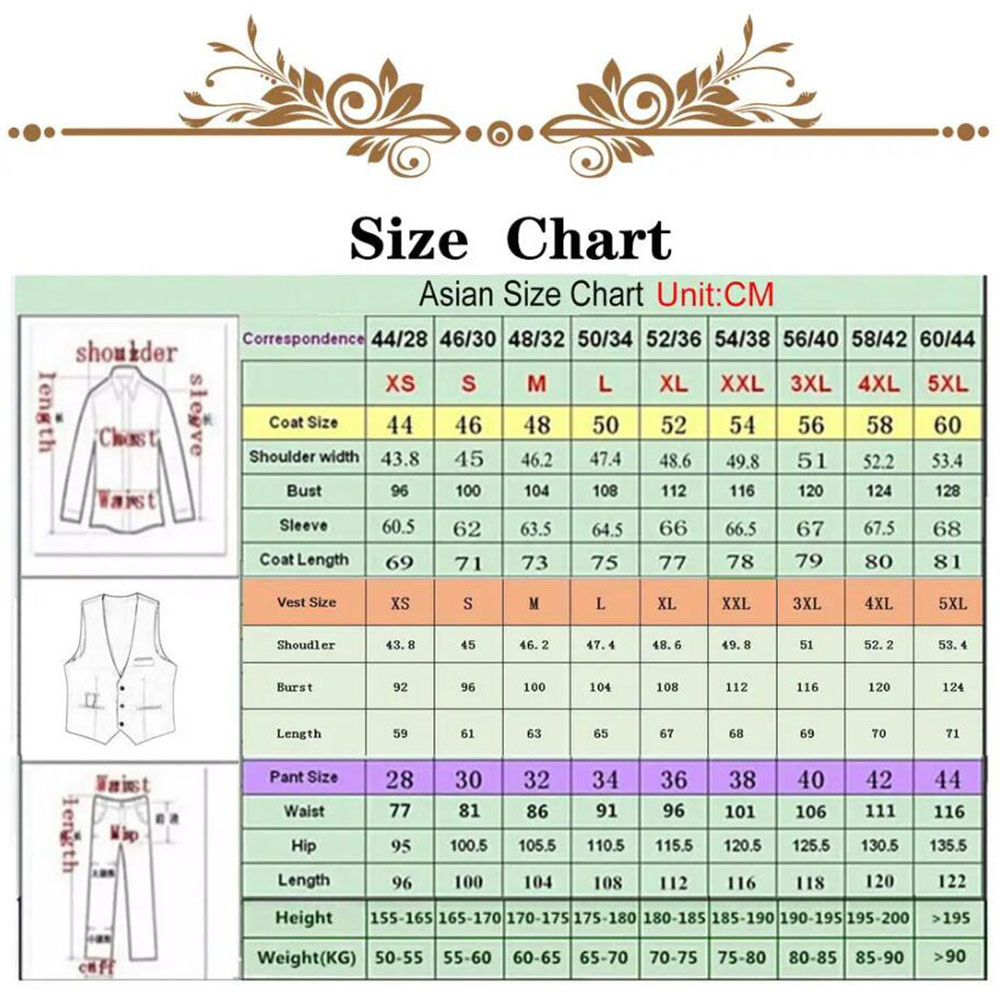 Male Fashion Beading Crystals  - Men'S Formal Wear Attire recension och pris