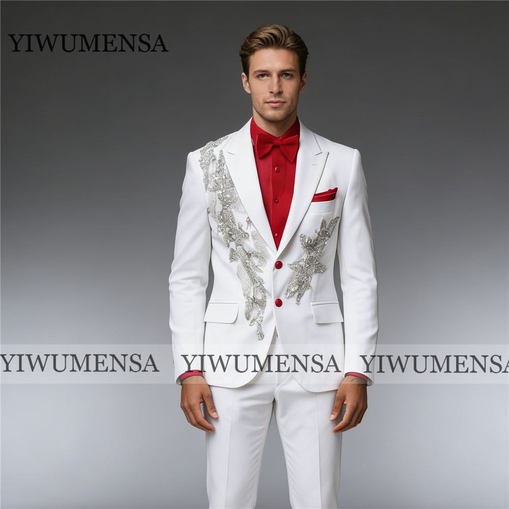 Exclusive Men's Suit For Weddi - Men'S Formal Wear Attire recension och pris