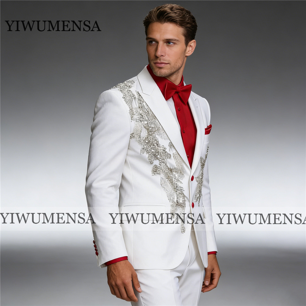 Exclusive Men's Suit For Weddi - Men'S Formal Wear Attire recension och pris