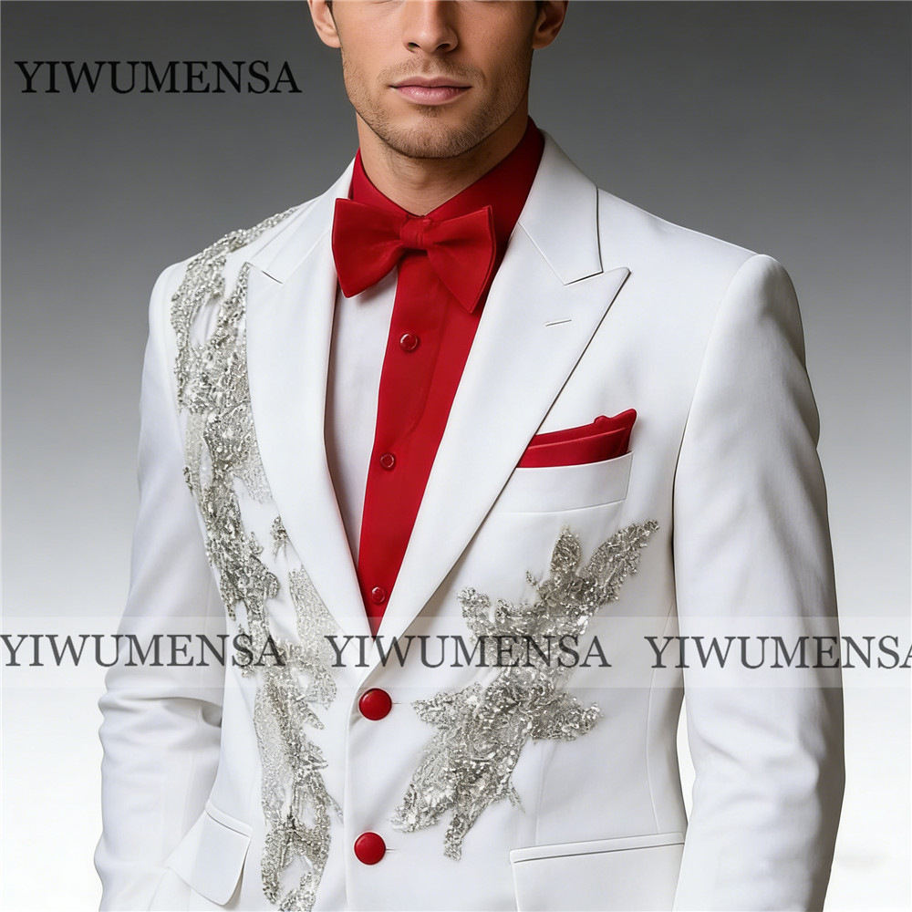 Exclusive Men's Suit For Weddi - Men'S Formal Wear Attire recension och pris