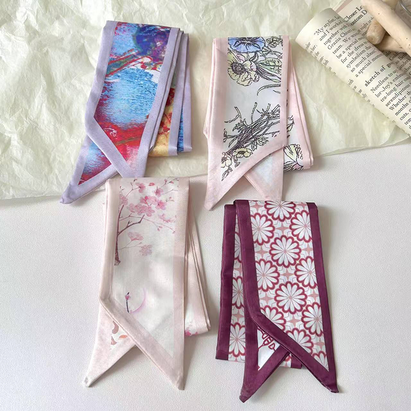 Fashion Women Silk Satin Skinn - Silk Tie Woven recension och pris
