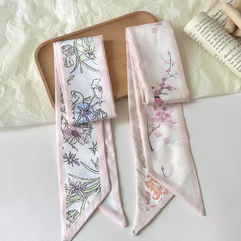 Fashion Women Silk Satin Skinn - Silk Tie Woven recension och pris