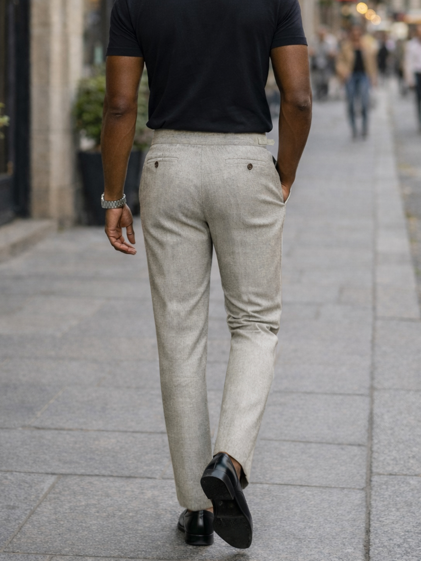 2026 Summer Linen Solid Color  - Men Formal Wear Without Suit recension och pris