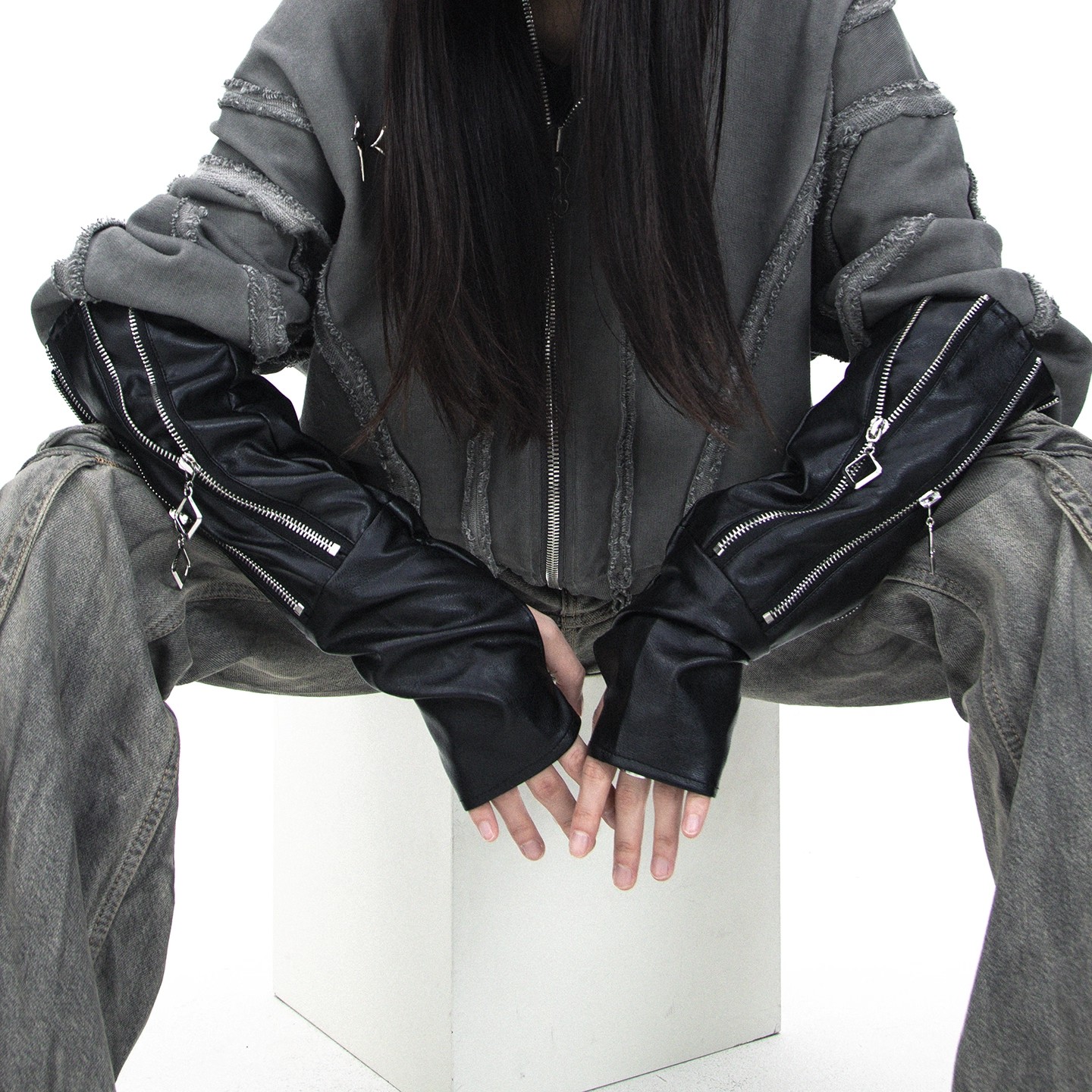 Women's Fashion PU Leather Zip - Formal Glove Leather recension och pris