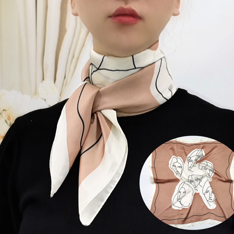 70*70cm Silk Square Scarf Wome - Silk Tie Woven recension och pris