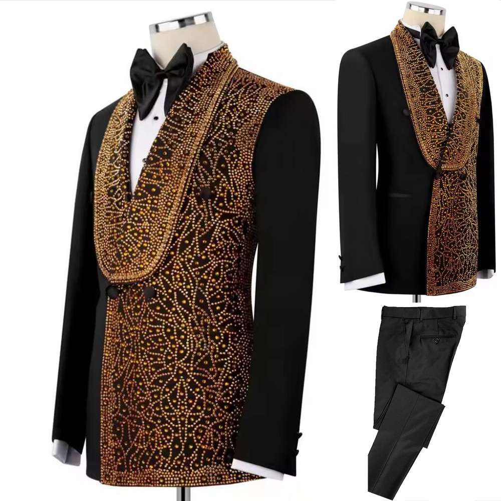 Handsome Suit Men For Wedding  - Men'S Formal Wear Attire recension och pris