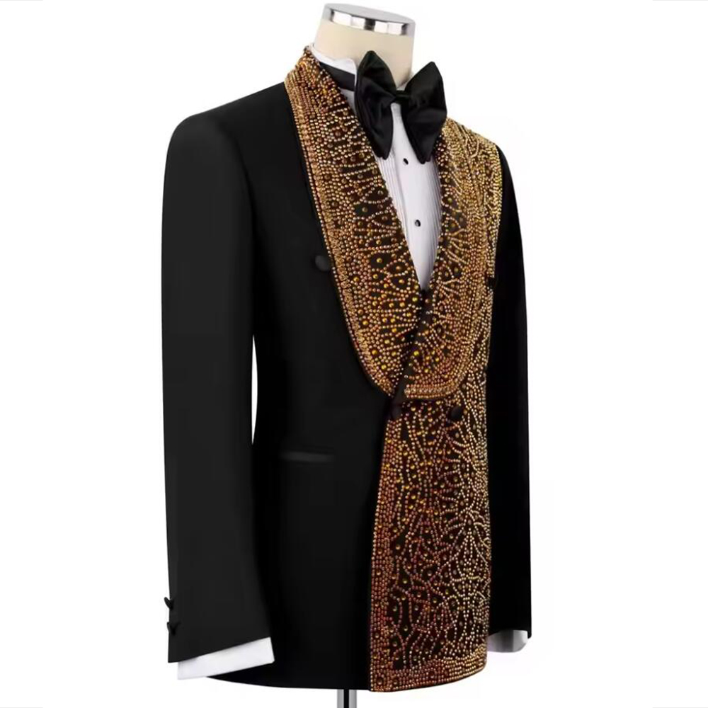 Handsome Suit Men For Wedding  - Men'S Formal Wear Attire recension och pris