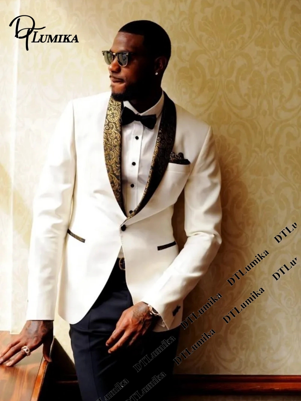 DTLumika Mens Suit Attire Jack - Men'S Formal Wear Attire recension och pris