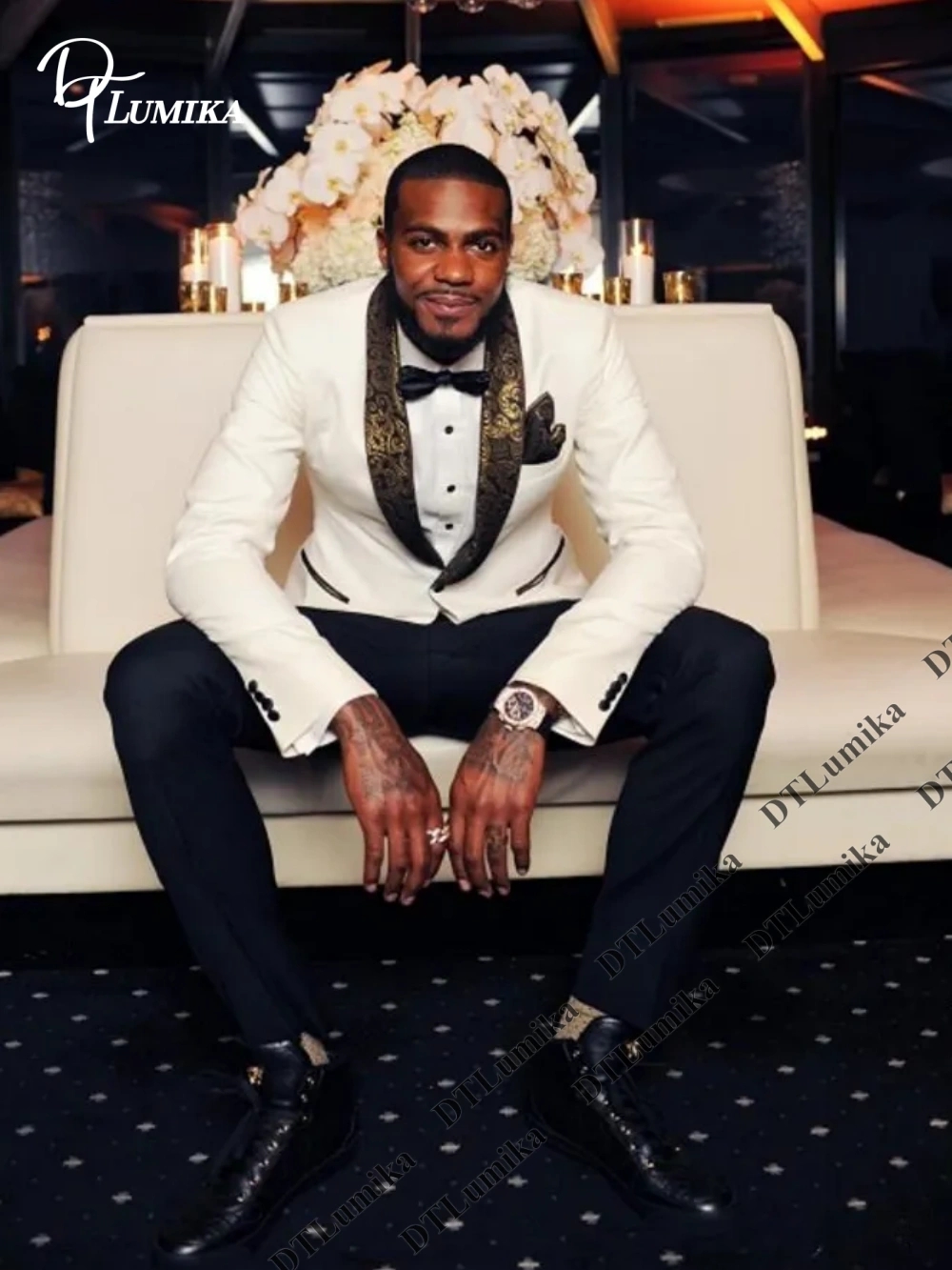 DTLumika Mens Suit Attire Jack - Men'S Formal Wear Attire recension och pris