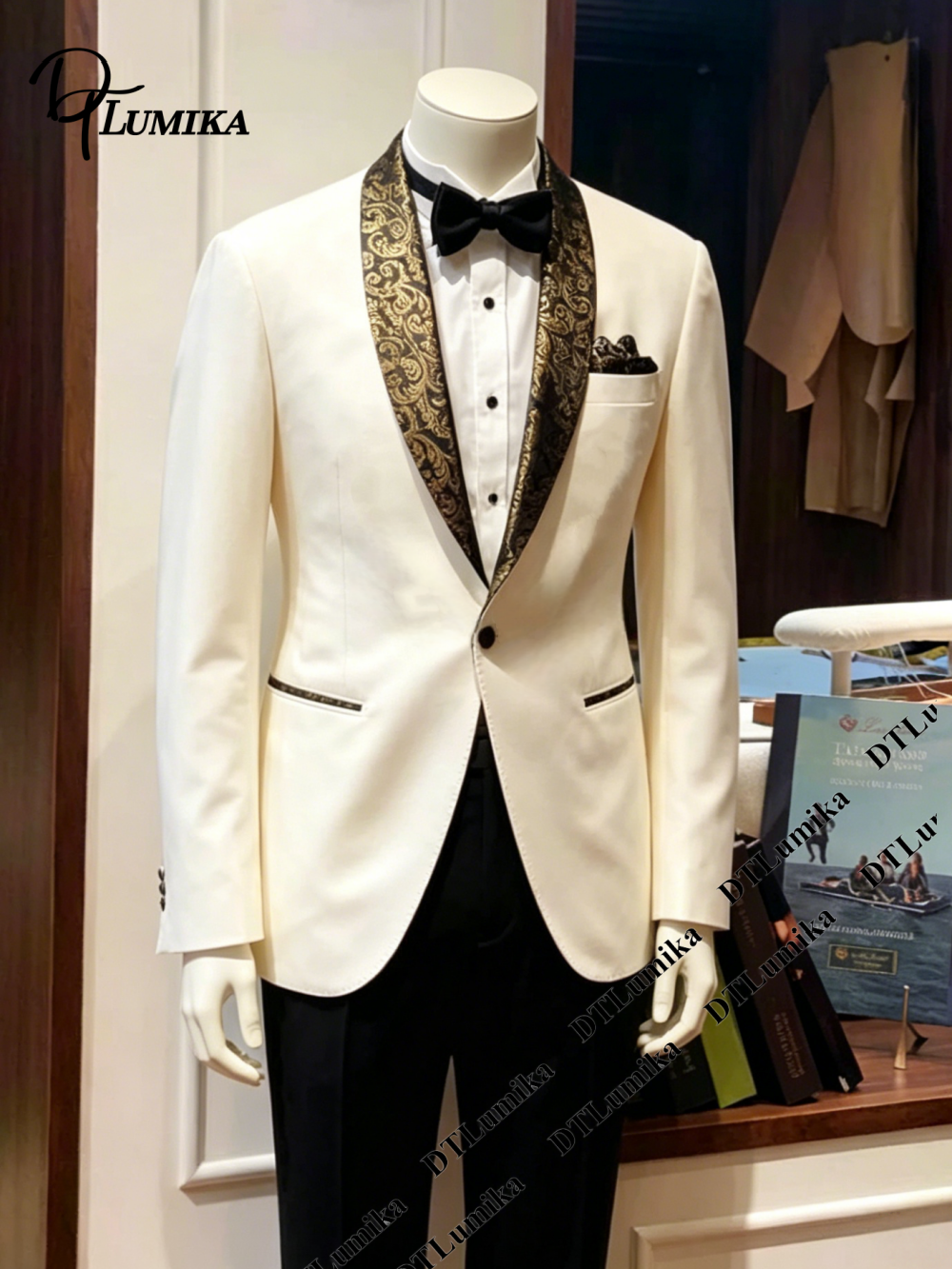 DTLumika Mens Suit Attire Jack - Men'S Formal Wear Attire recension och pris