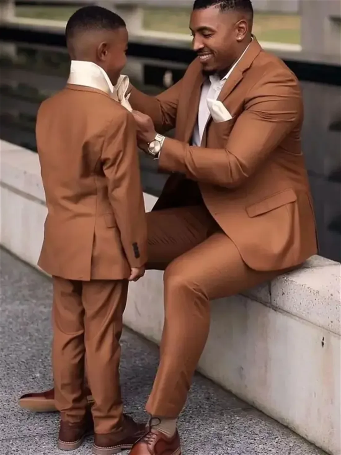 2 Pieces Dark Brown Men Suits  - Men Formal Wear Wedding recension och pris