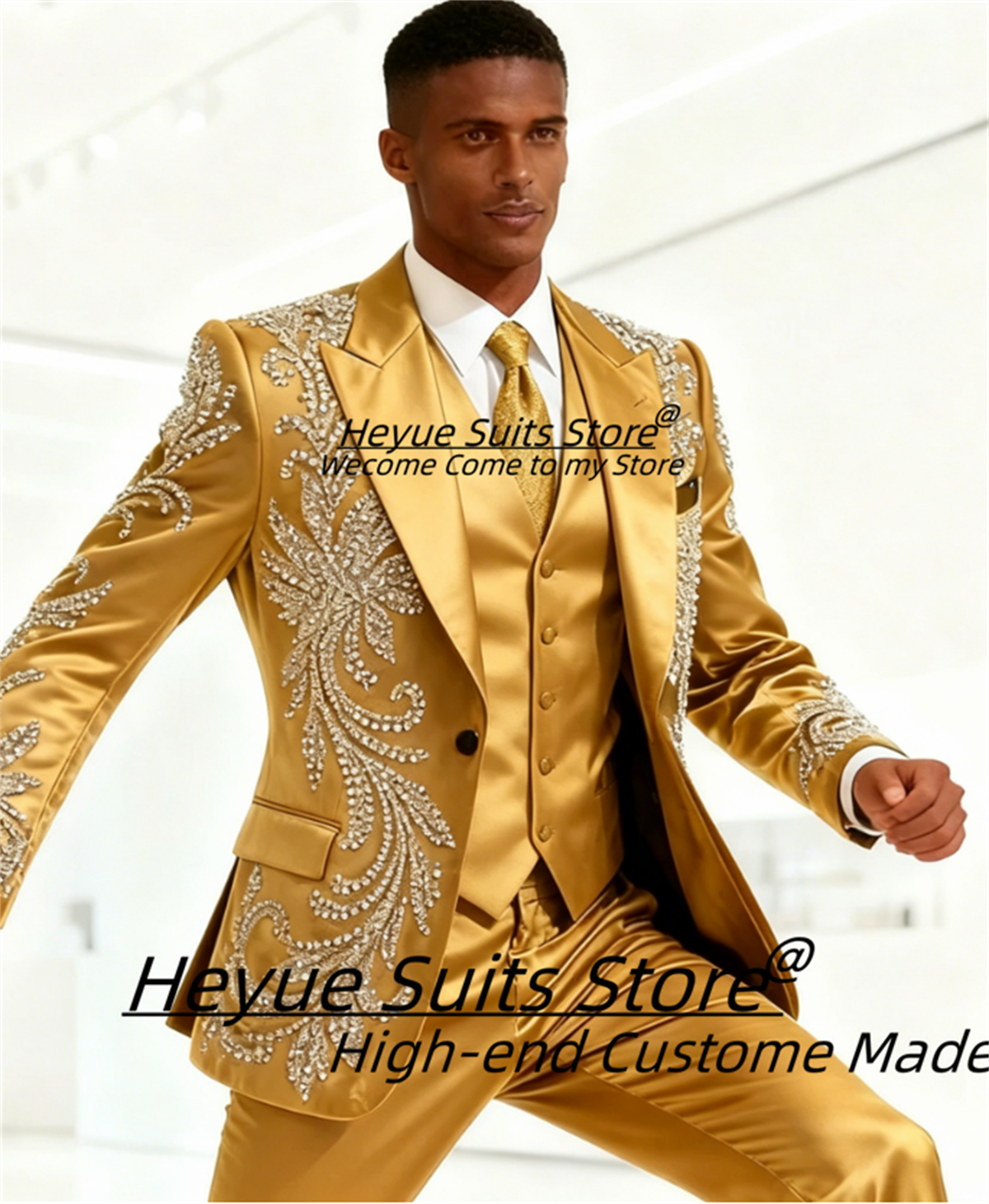 High End Customized Men Suit L - Men'S Used Formal Wear recension och pris