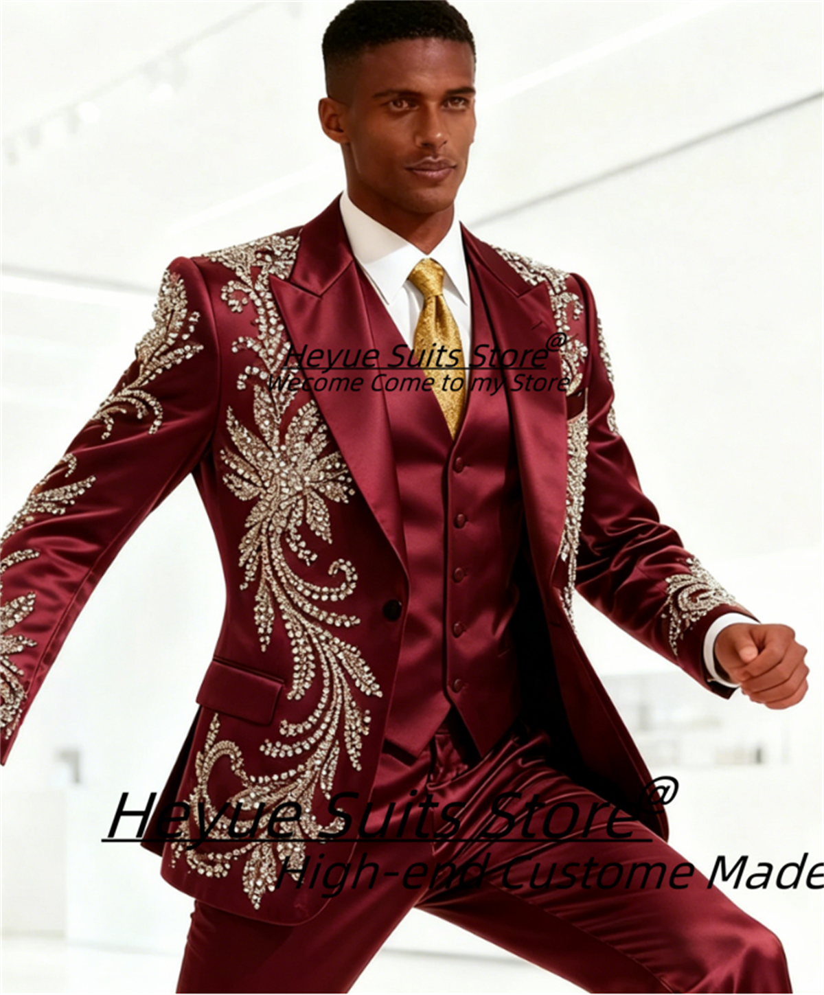 High End Customized Men Suit L - Men'S Used Formal Wear recension och pris