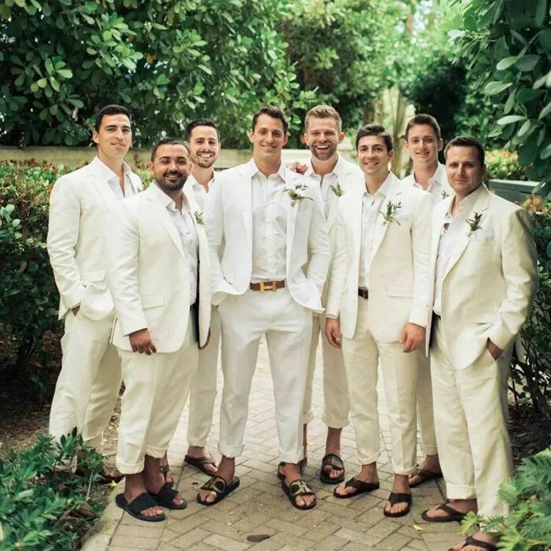 Linen Wedding Tuxedo For Men S - Men'S Formal Wear Attire recension och pris