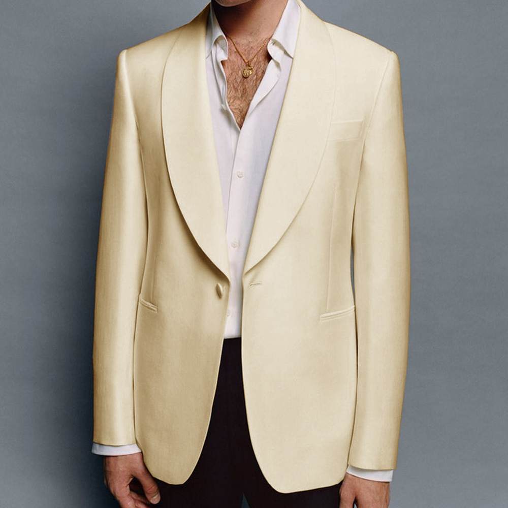 Men’s Suit Jacket Shawl Lapel  - Elegant Formal Men'S Wear recension och pris