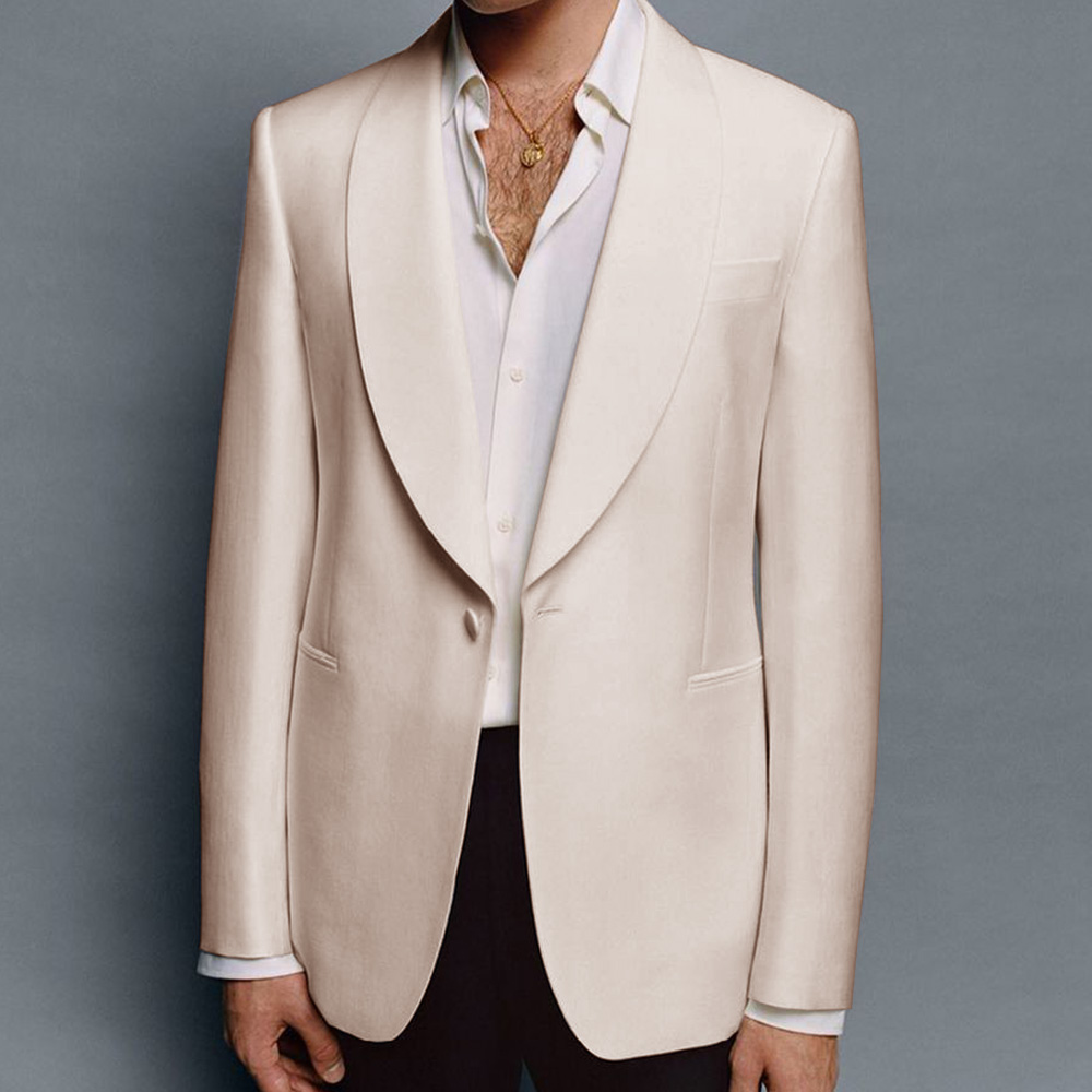 Men’s Suit Jacket Shawl Lapel  - Elegant Formal Men'S Wear recension och pris