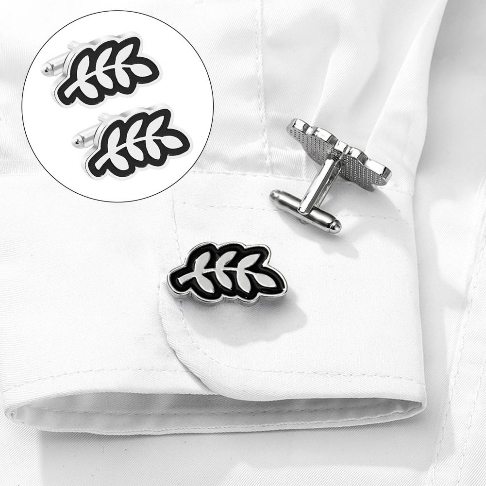 1 Pair Men Cufflinks Drum Shap - Men'S Formal Wear Attire recension och pris