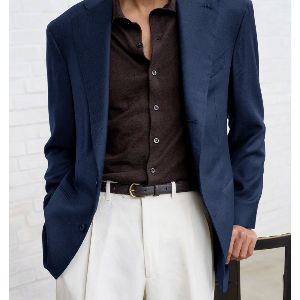 Men Suit Jacket Single Breaste - Elegant Formal Men'S Wear recension och pris
