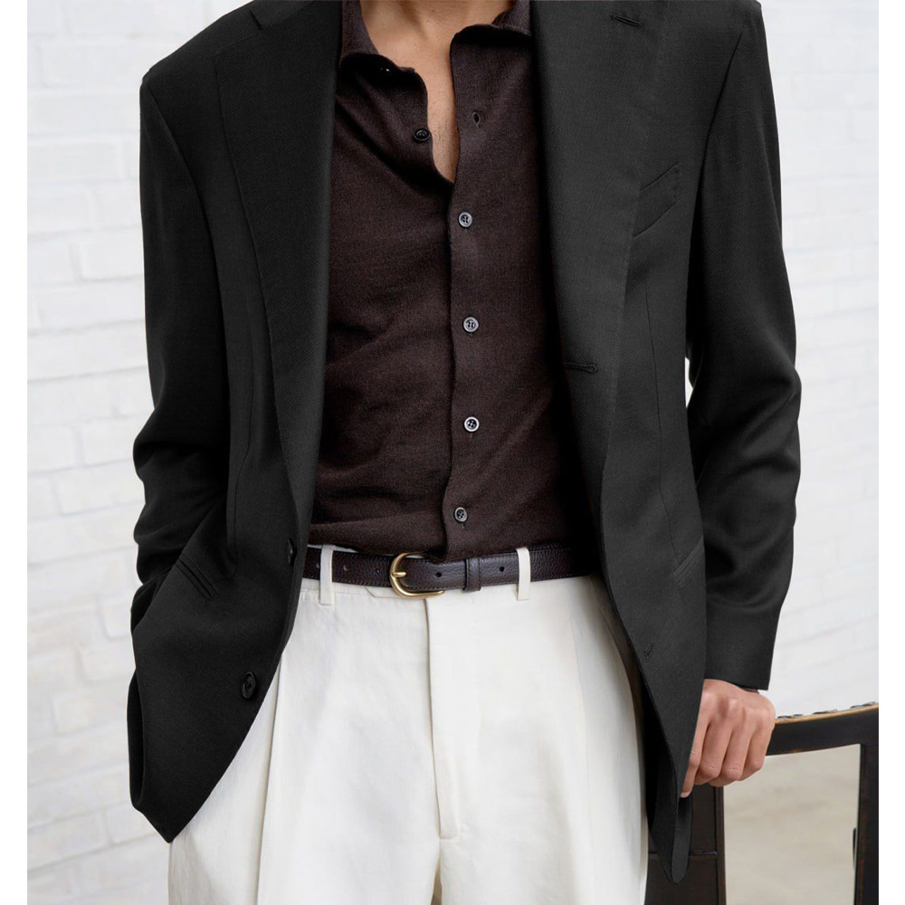 Men Suit Jacket Single Breaste - Elegant Formal Men'S Wear recension och pris