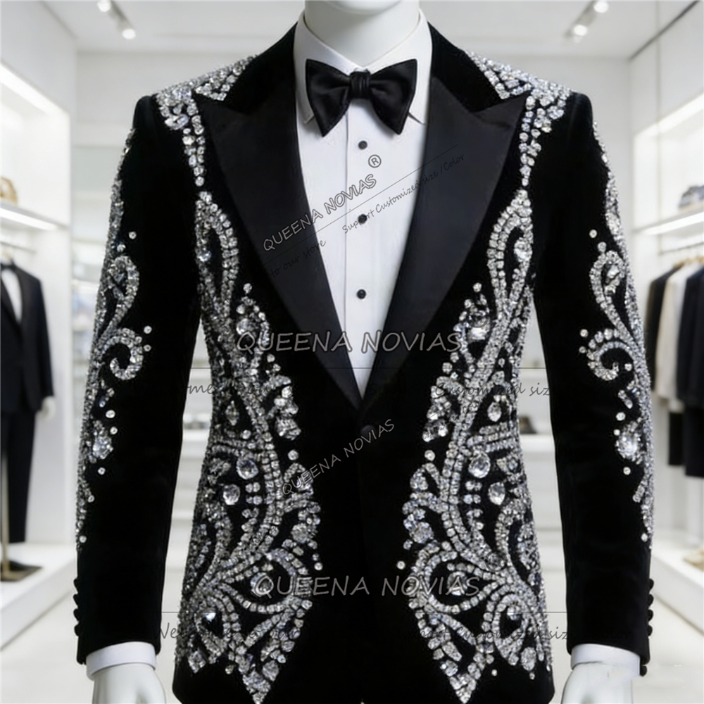 Exclusive Diamond Beaded Weddi - Men'S Formal Wear Attire recension och pris