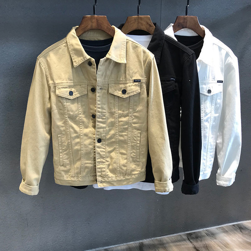 Spring Autumn Men's Denim Jack - Men Formal Wear Coat recension och pris