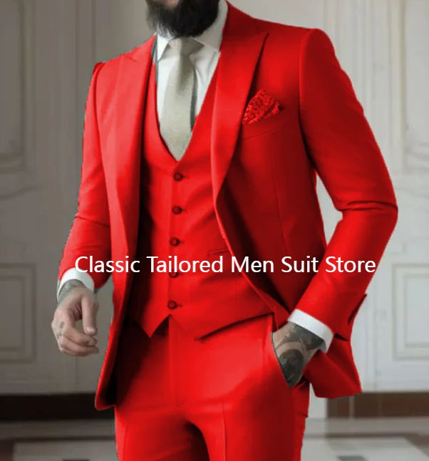 Sage Green Men's Slim Fit 3 Pi - Men Formal Wear Wedding recension och pris