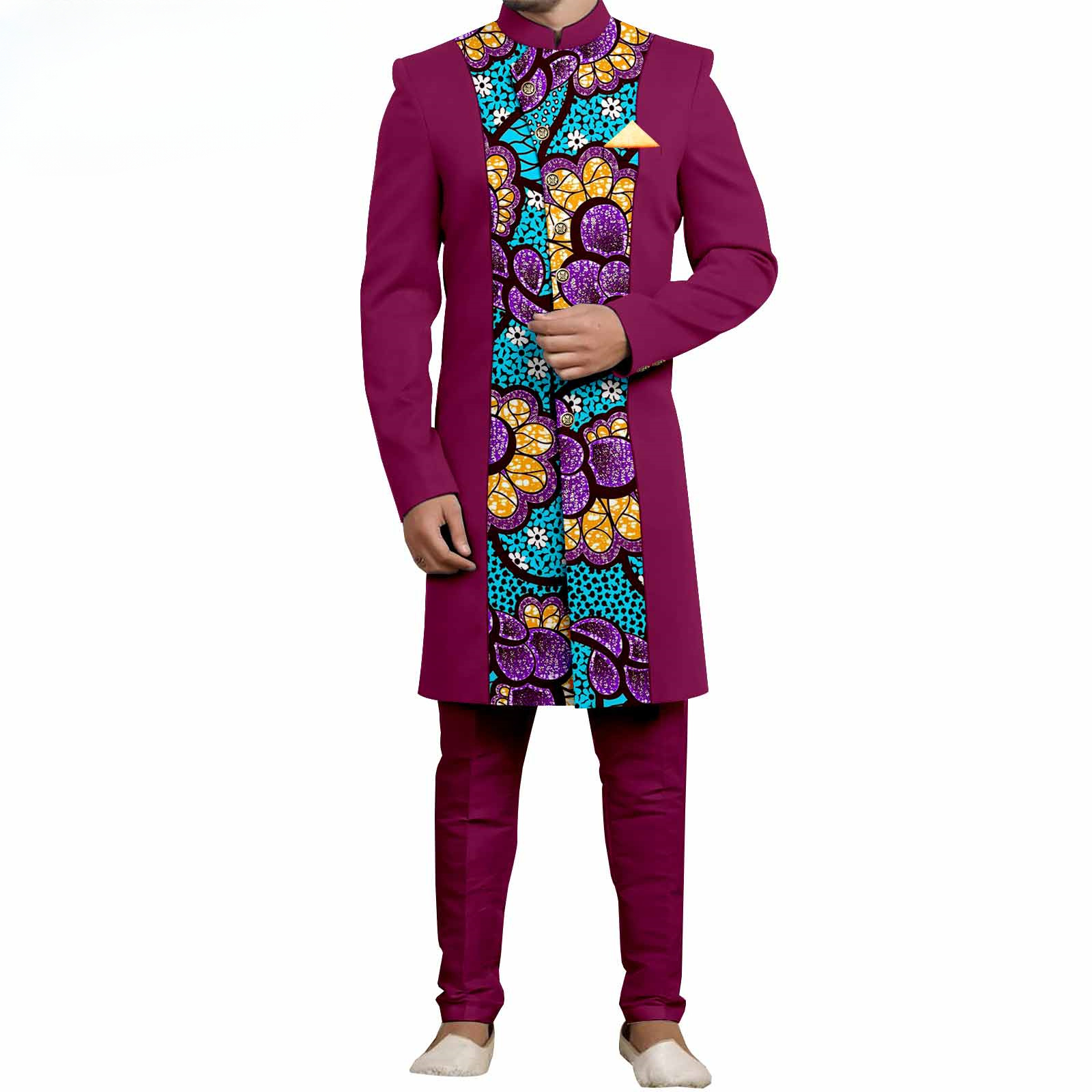 Men`s Suit Slim Fit Embroidery - Mens Formal recension och pris