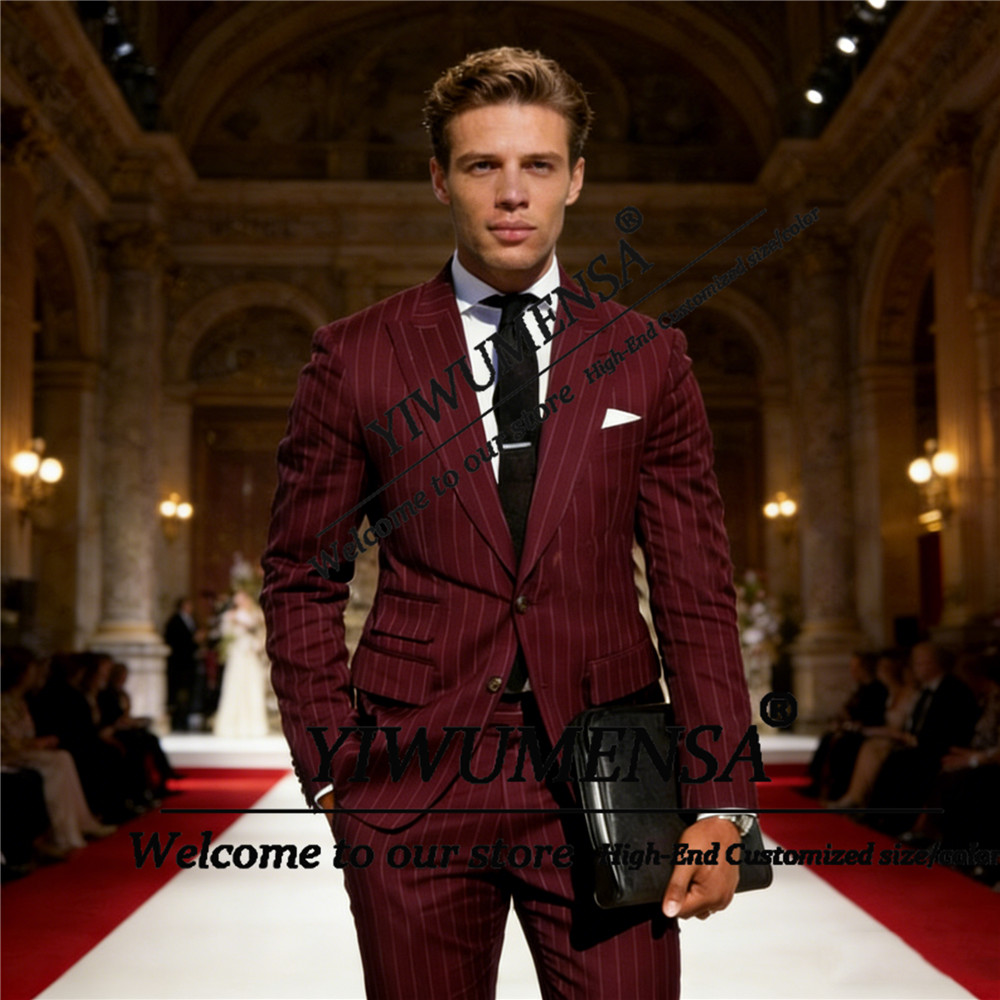 Classic Suit Men 2 Pieces Vert - Men'S Formal Wear Attire recension och pris