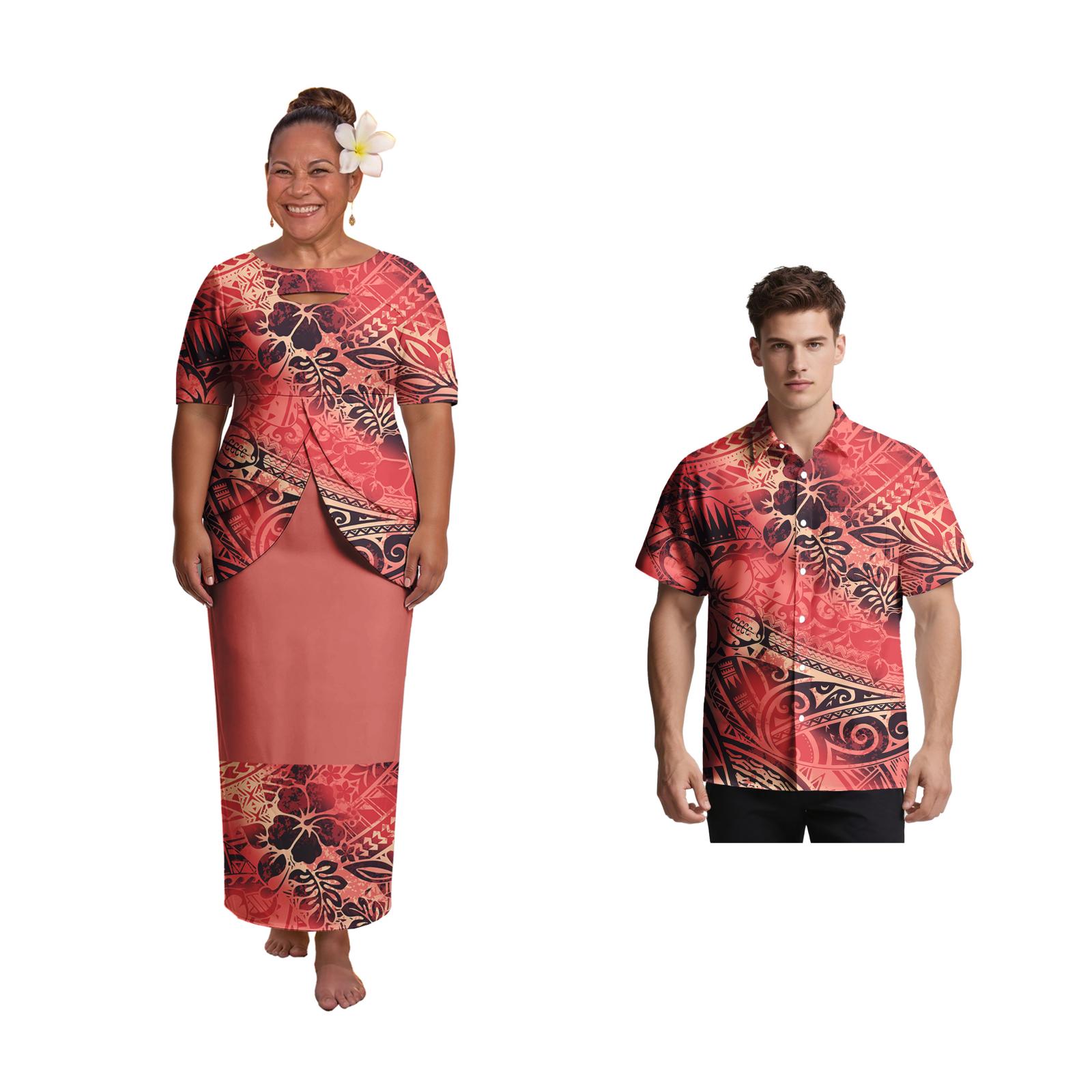 Oversize Couple Wear Hot Selli - Men'S Hawaiian Formal Wear recension och pris