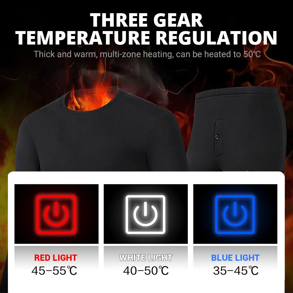 Winter Thermal Heated Jacket M - Men Formal Wear Coat recension och pris