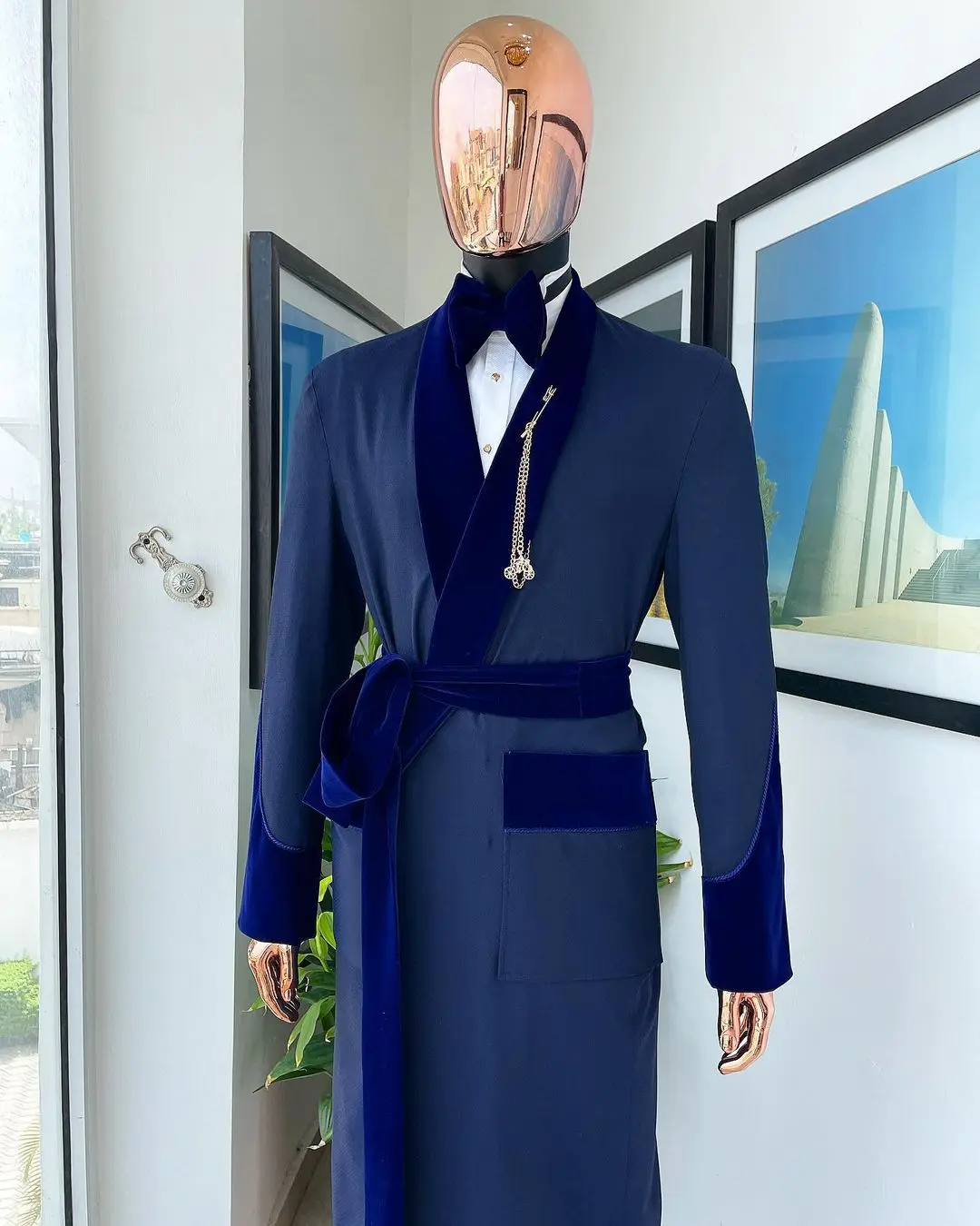 Tailor Made Royal Blue Men Sui - Men Formal Wear Coat recension och pris