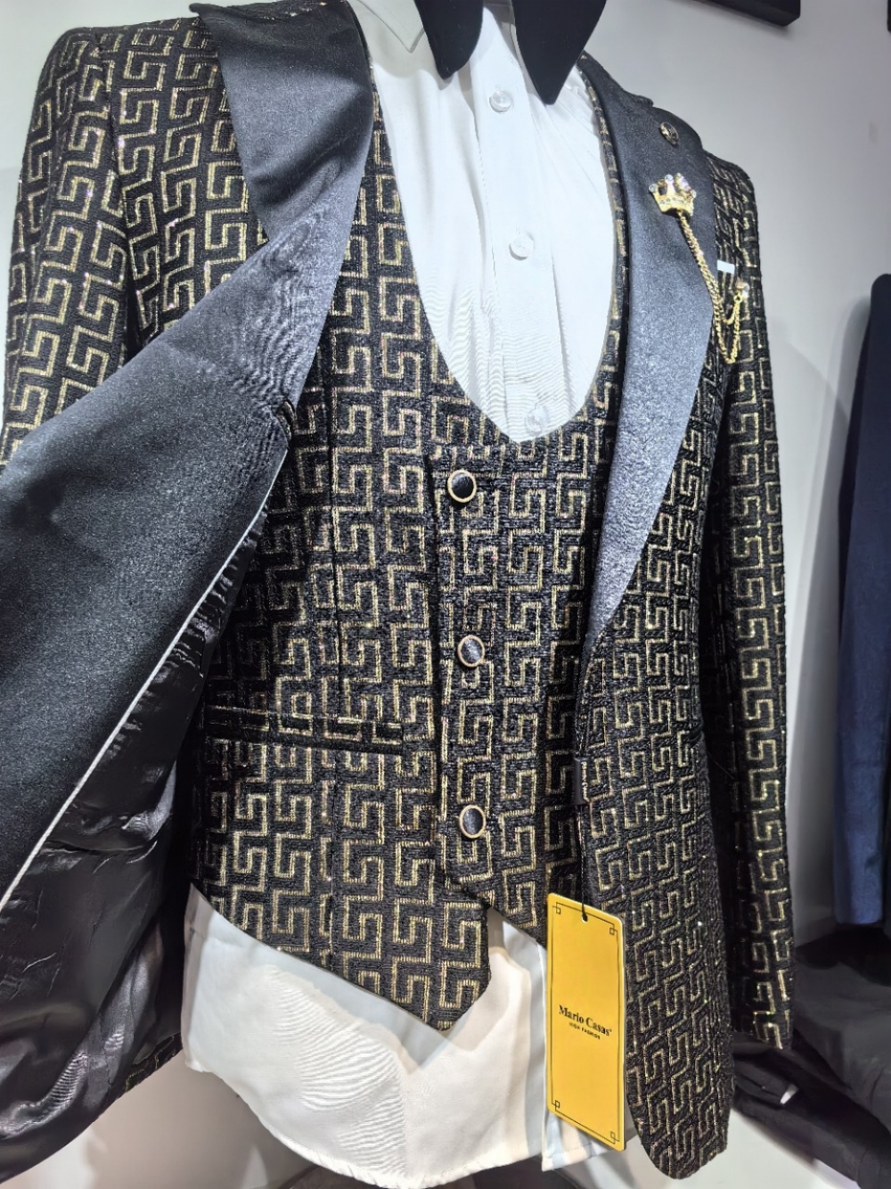 Hot Sale Charming Men's Suit E - Men Formal Wear Sale recension och pris